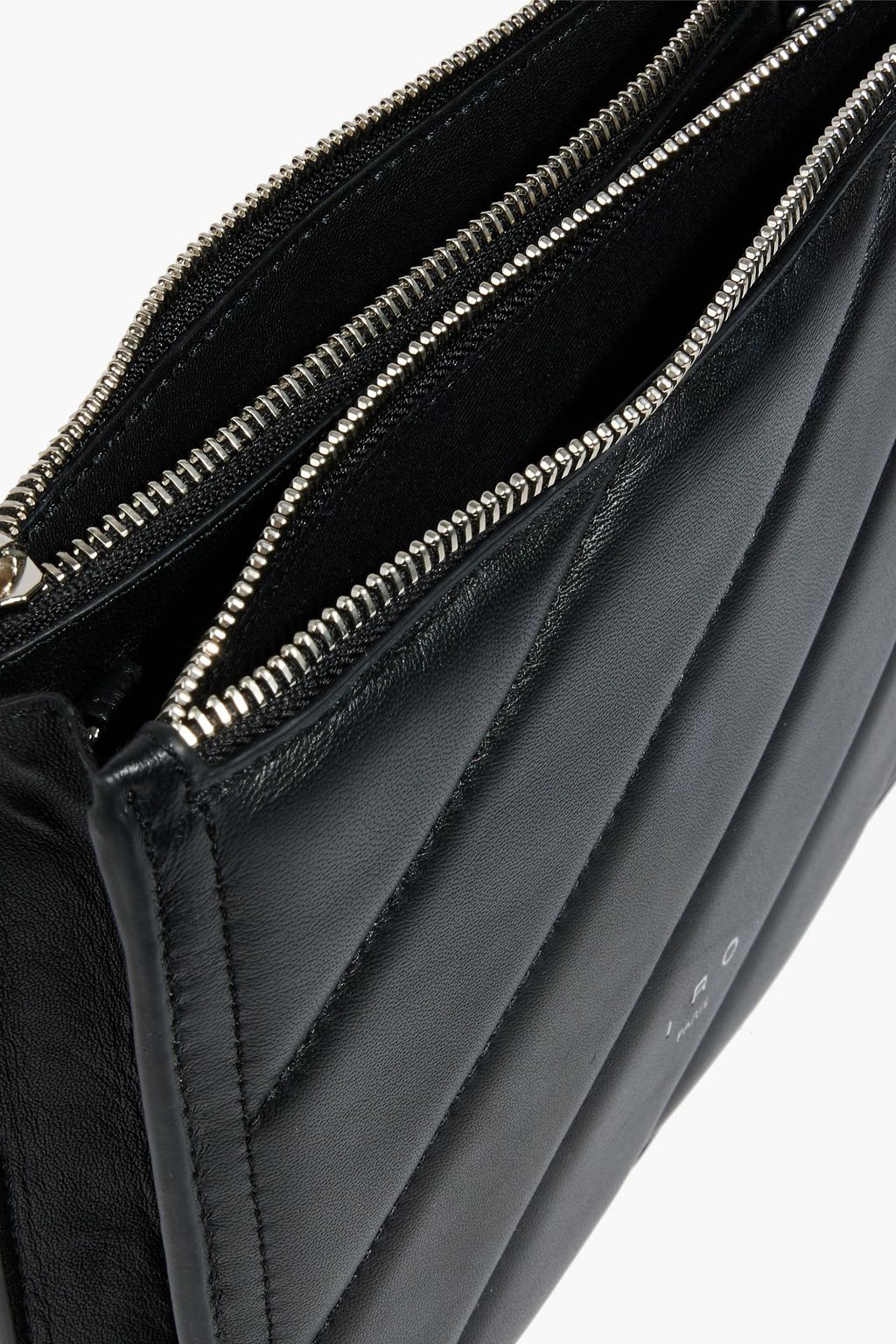 IRO Quilted leather cross-body bag