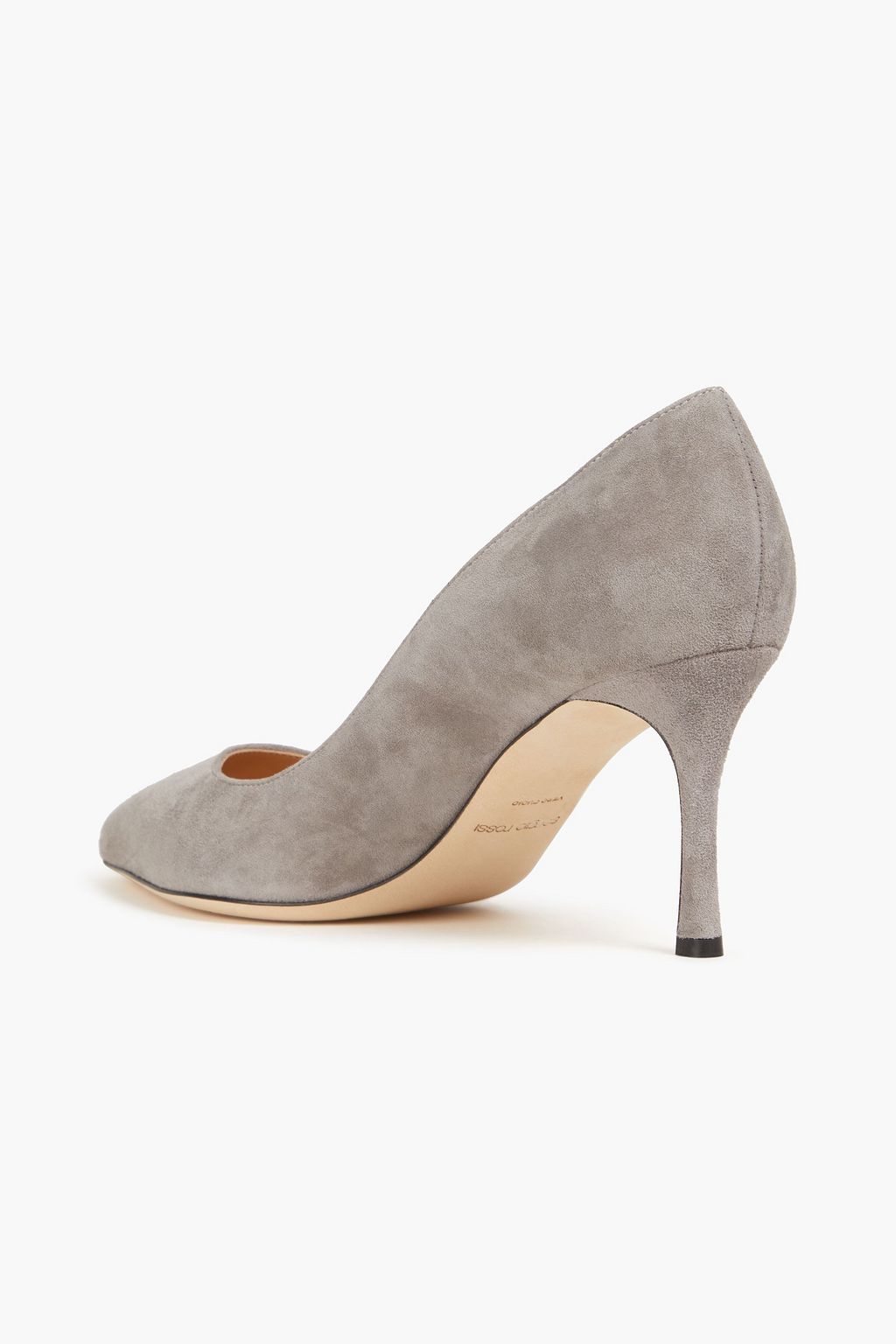 SERGIO ROSSI New Secret suede pumps