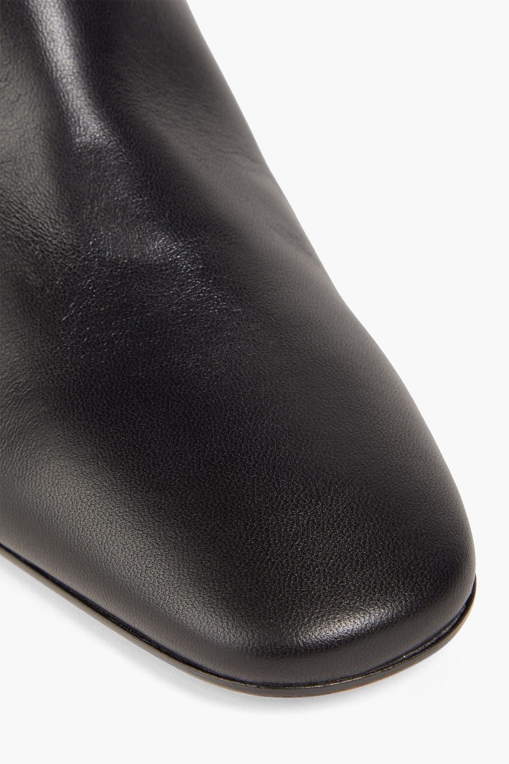SERGIO ROSSI Leather ankle boots