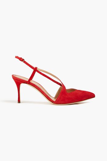 Red slingbacks sales