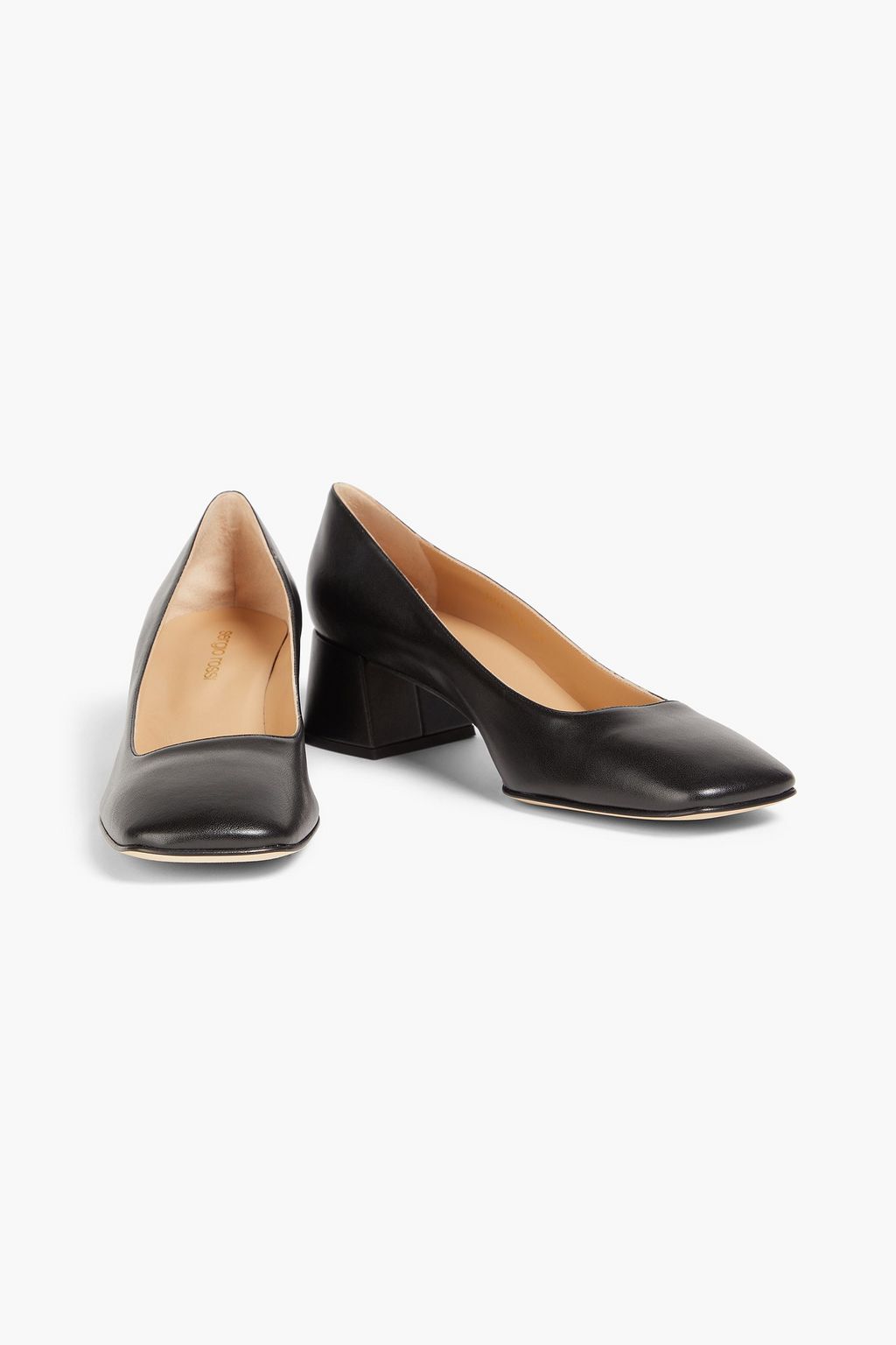SERGIO ROSSI Faux leather pumps
