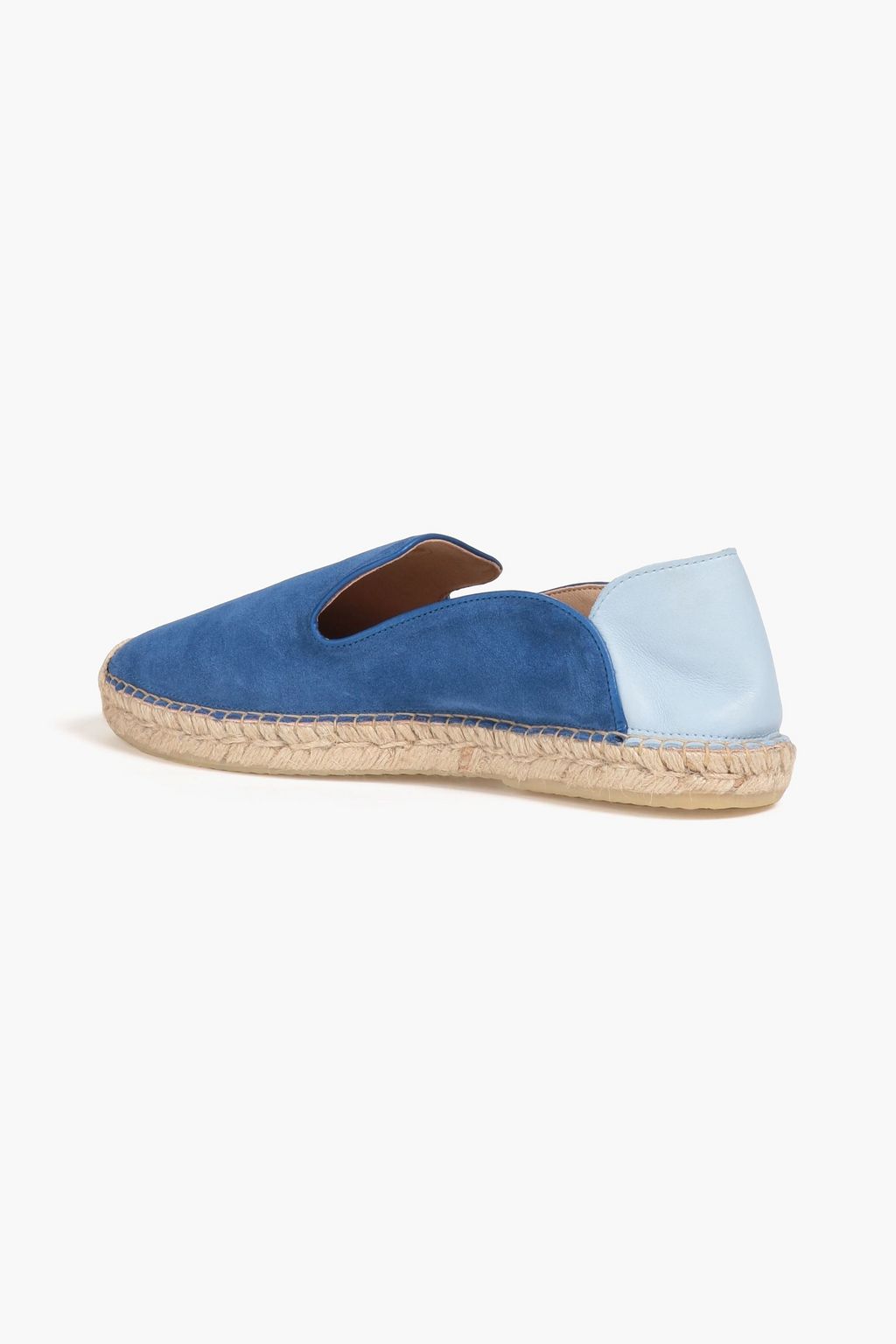 FRESCOBOL CARIOCA Veluso suede collapsible-heel espadrilles