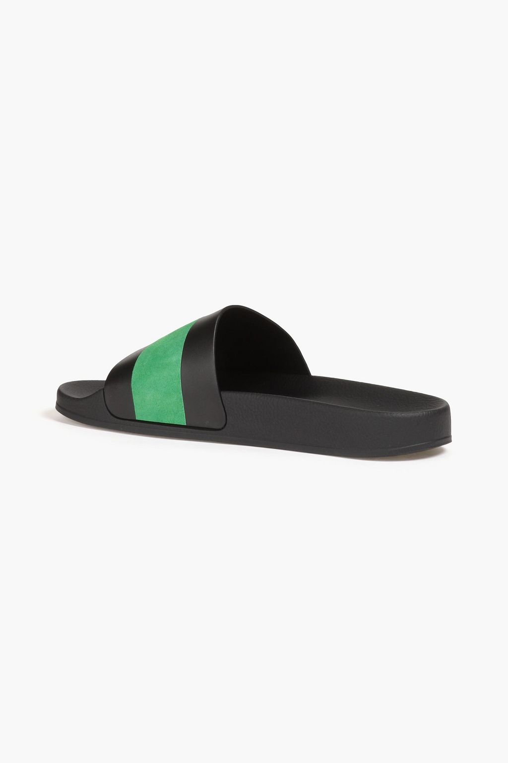 FRESCOBOL CARIOCA Humberto striped leather slides
