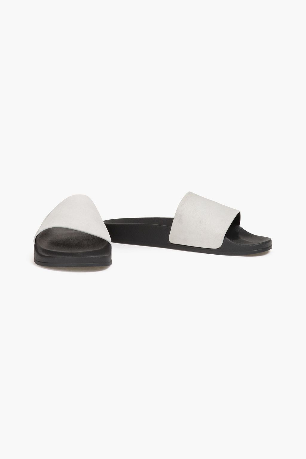 FRESCOBOL CARIOCA Printed suede slides