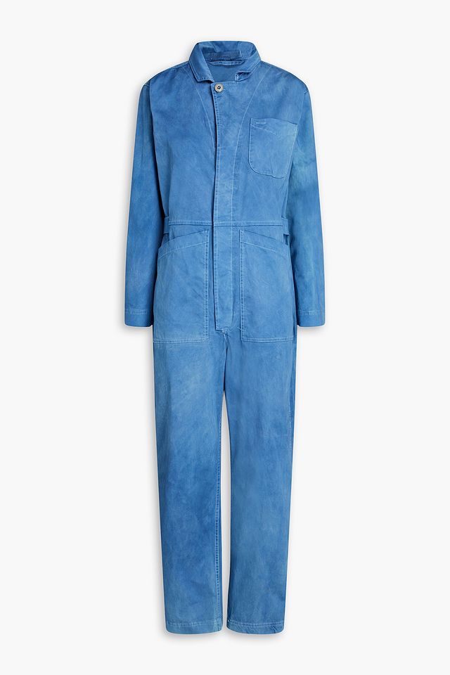 Stretch-cotton jumpsuit