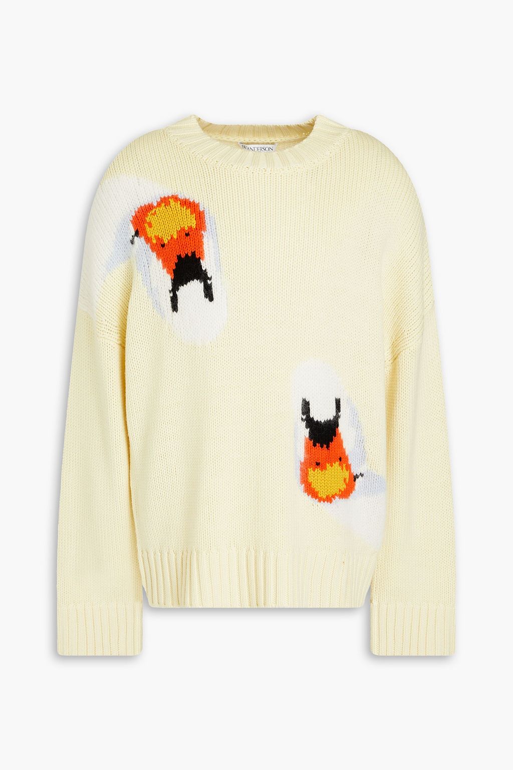 Intarsia sweater sale