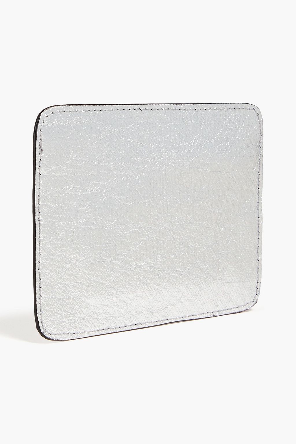 RED(V) Metallic coated canvas pouch