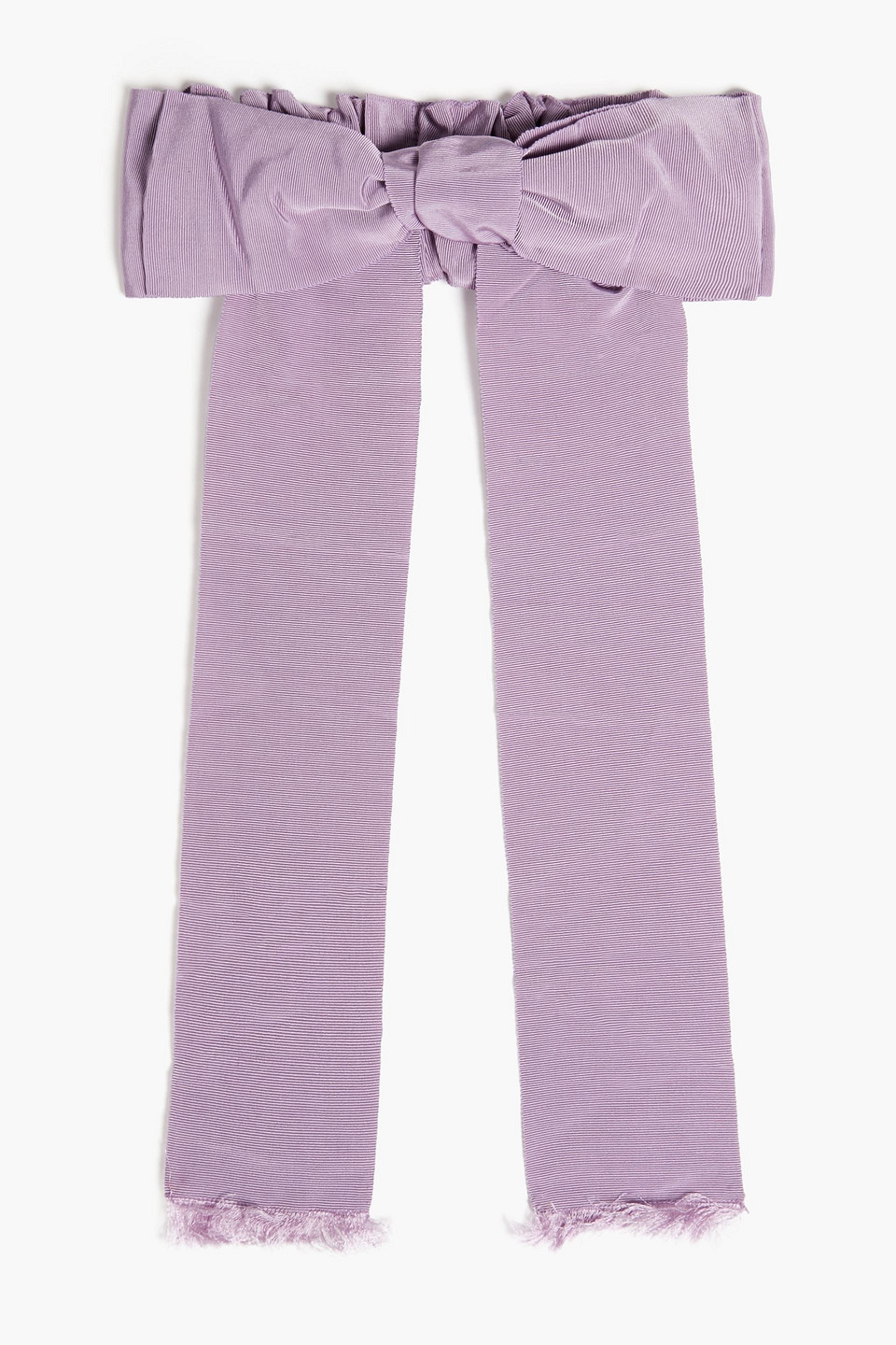 RED(V) - Bow-embellished grosgrain belt - Purple - S
