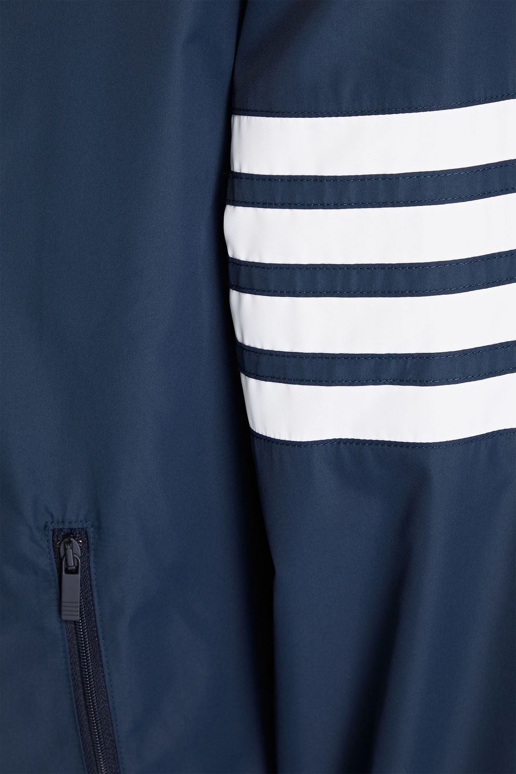 THOM BROWNE Striped shell jacket
