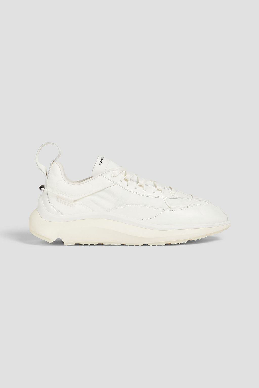 Y-3 Shiku Run shell and leather sneakers | THE OUTNET