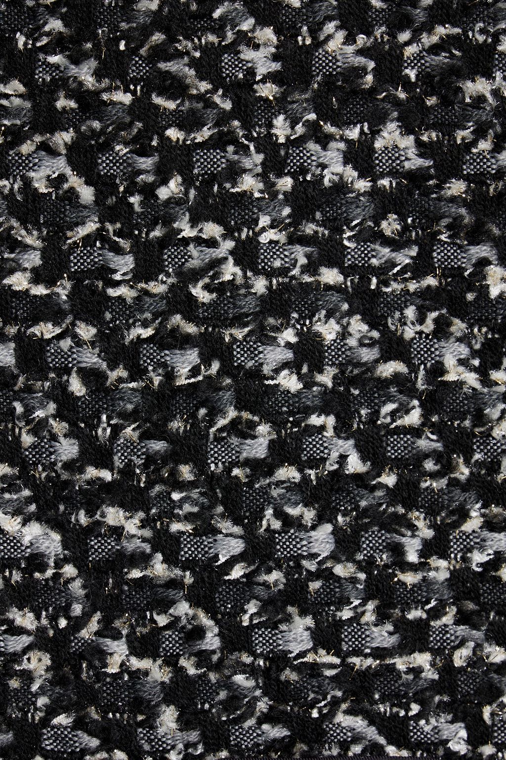 IRO Voxy metallic bouclé-tweed biker jacket