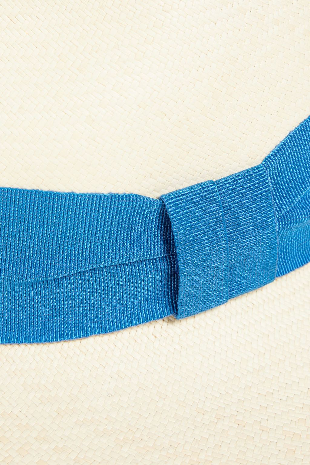 FRESCOBOL CARIOCA Rafael grosgrain-trimmed straw fedora