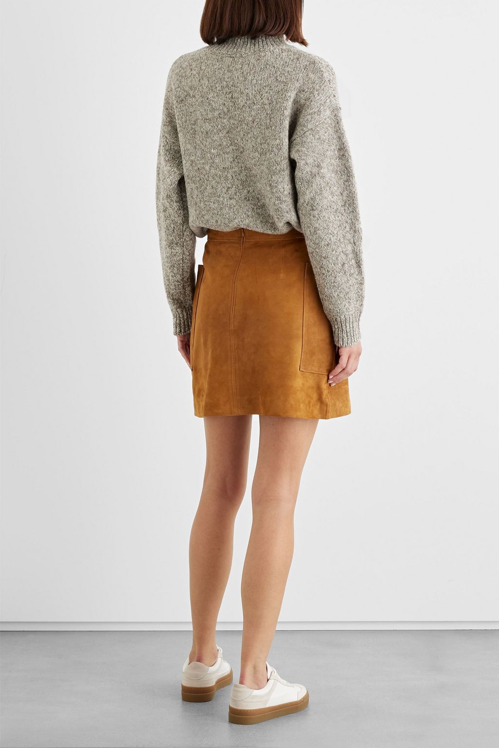 IRIS & INK Charlie merino wool and alpaca-blend turtleneck sweater