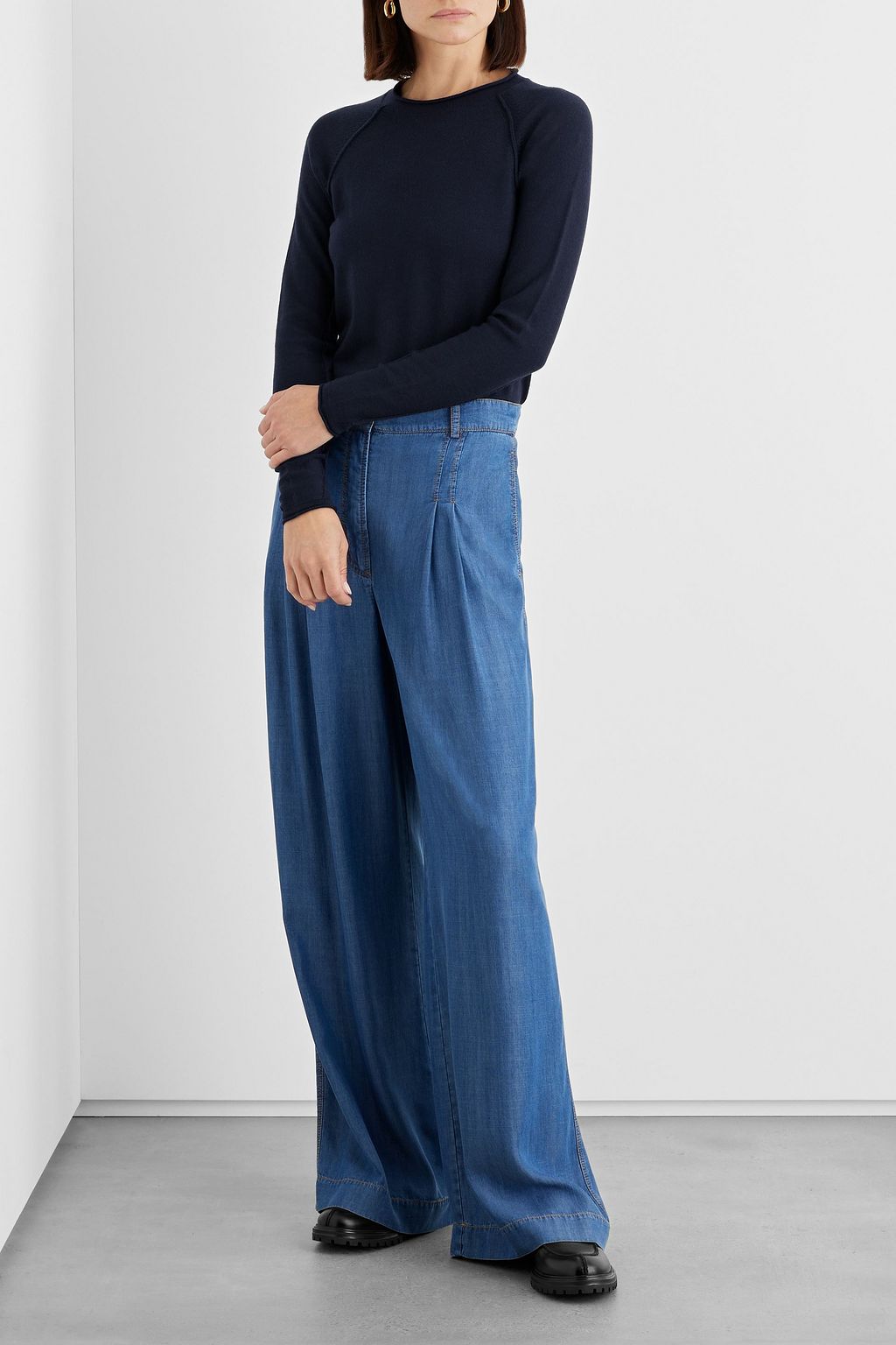 IRIS & INK Bella merino wool sweater