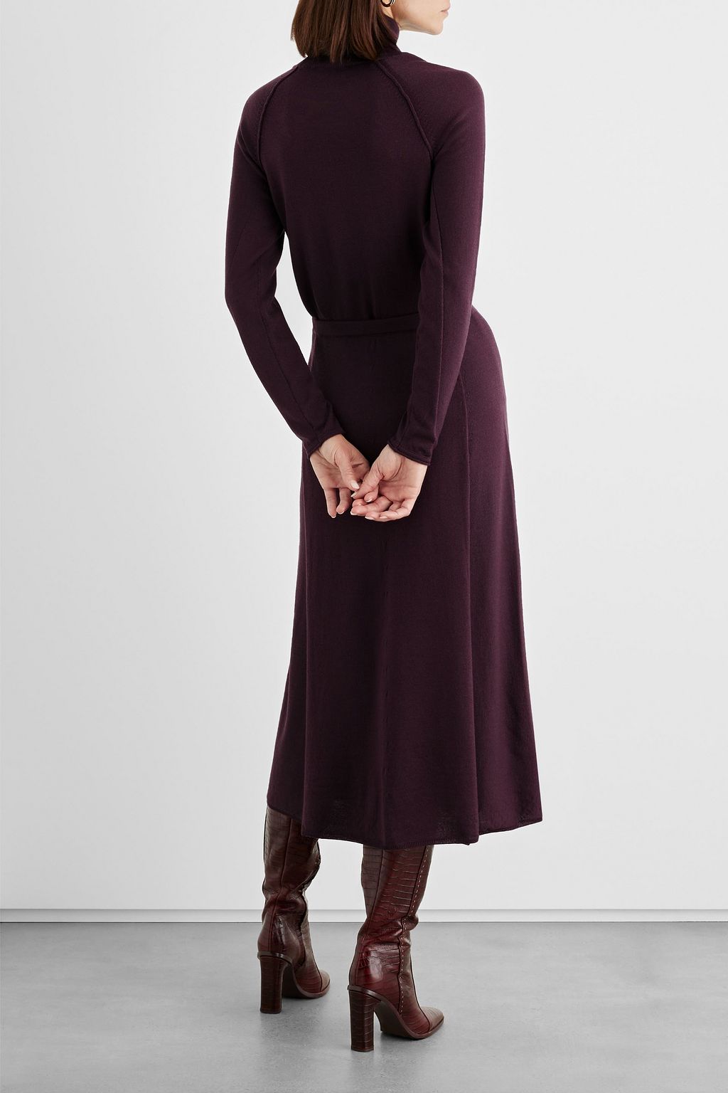 IRIS & INK Anna merino wool turtleneck sweater