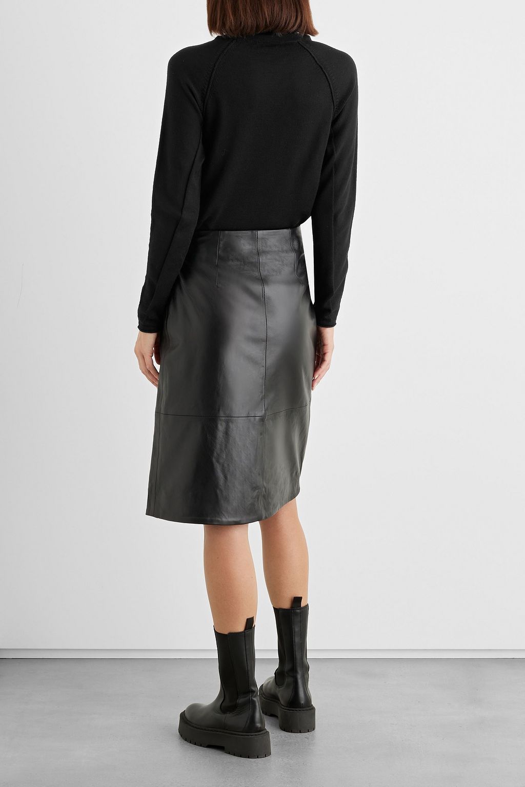 IRIS & INK Anna merino wool turtleneck sweater