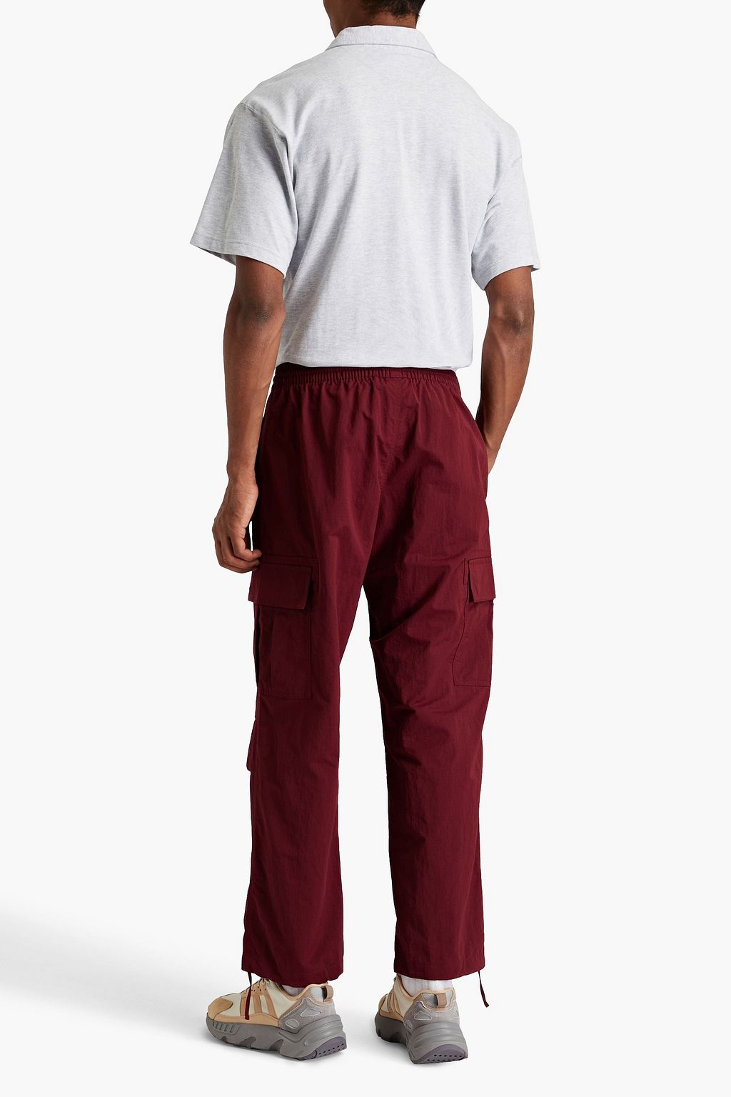 ADIDAS ORIGINALS French cotton-terry drawstring sweatpants