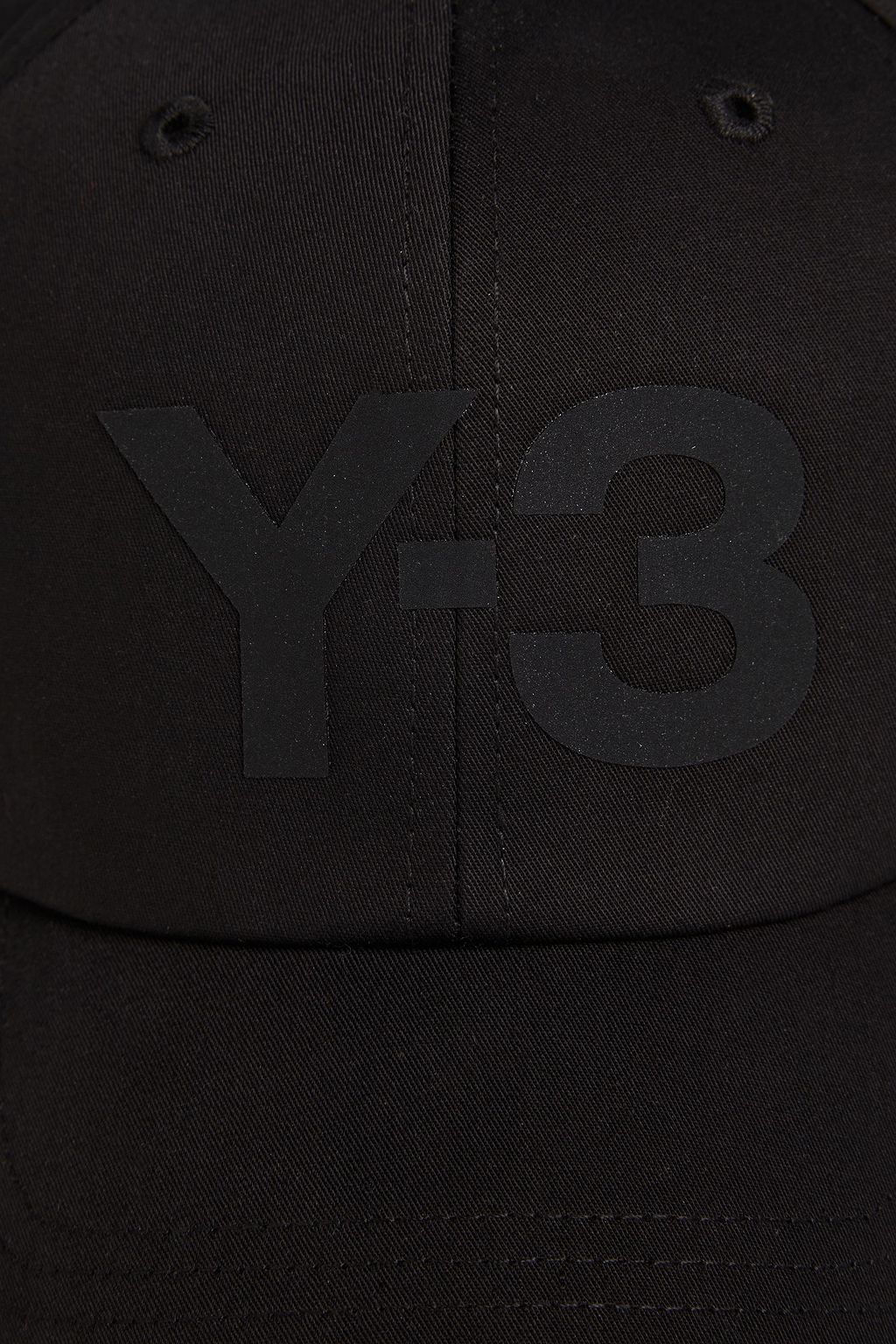 Y-3 Logo-print twill baseball cap