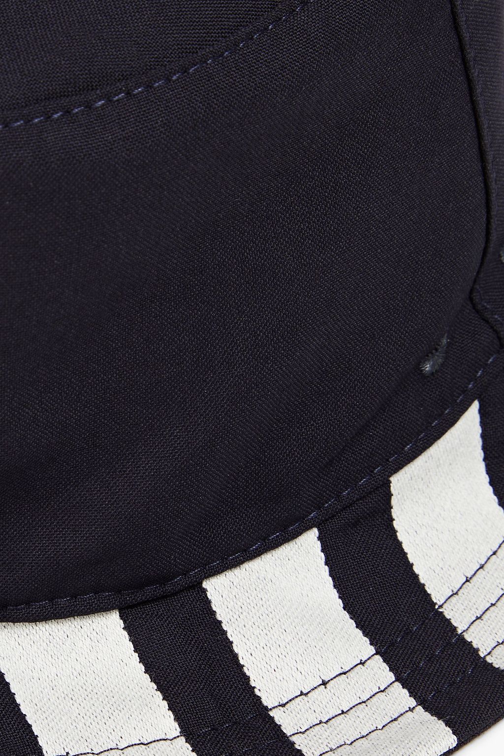 THOM BROWNE Jacquard-trimmed wool bucket hat