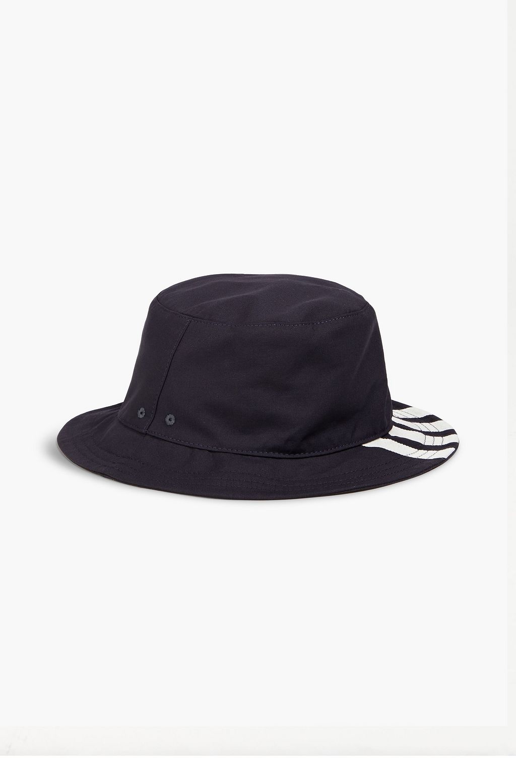 THOM BROWNE Jacquard-trimmed wool bucket hat | THE OUTNET