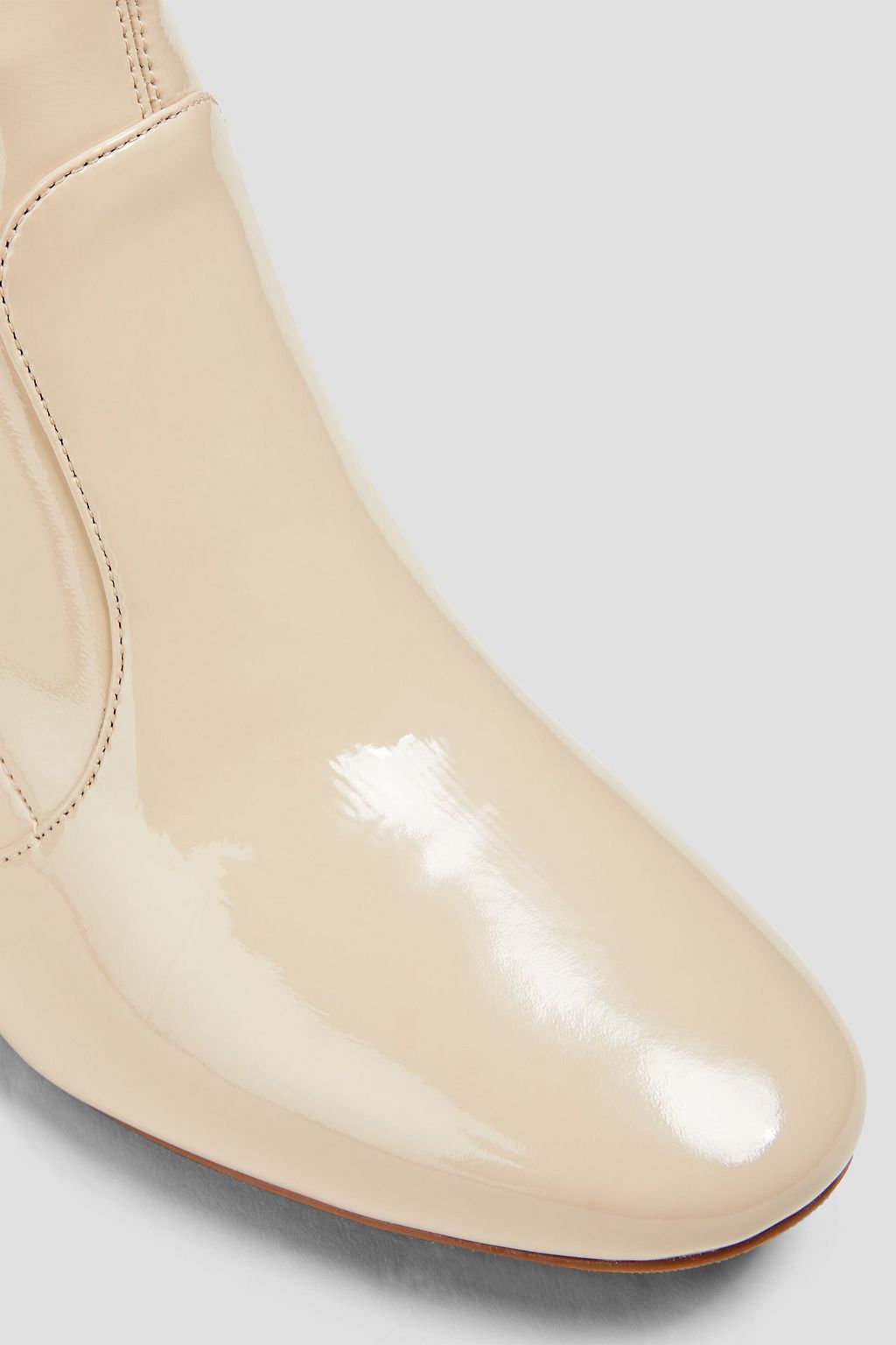 TORY BURCH Gigi 70 patent-leather ankle boots