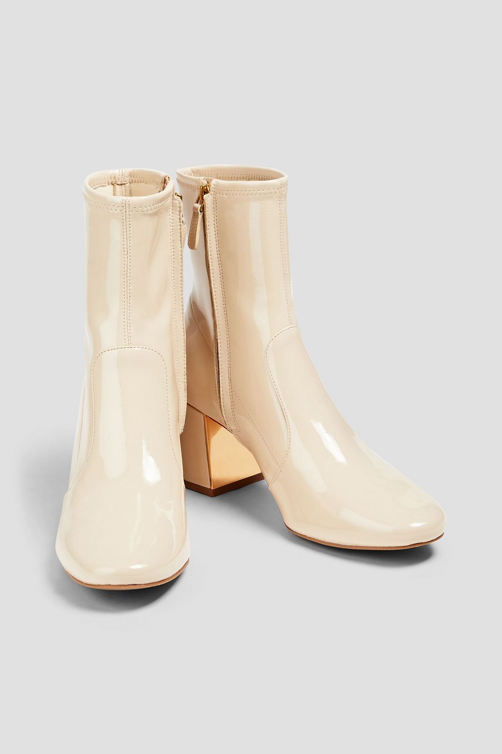 TORY BURCH Gigi 70 patent-leather ankle boots