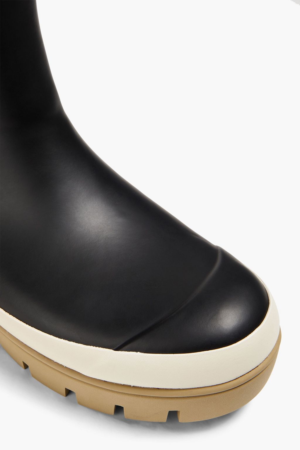 TORY BURCH Rubber rain boots | THE OUTNET