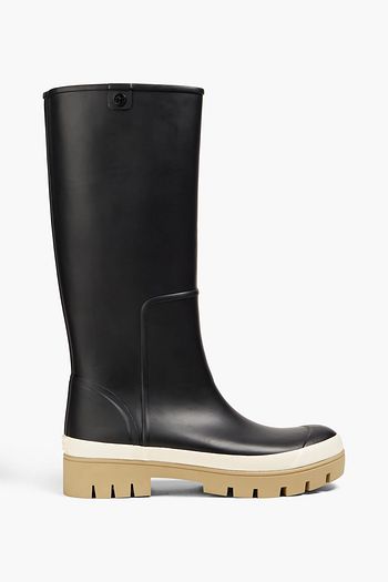 Womens designer rain best sale boots