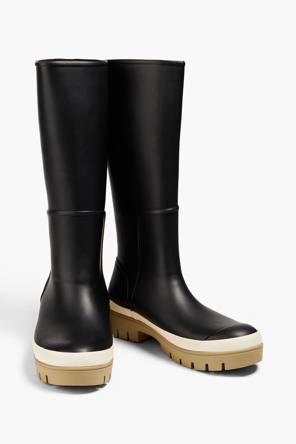 TORY BURCH 고무 레인 부츠