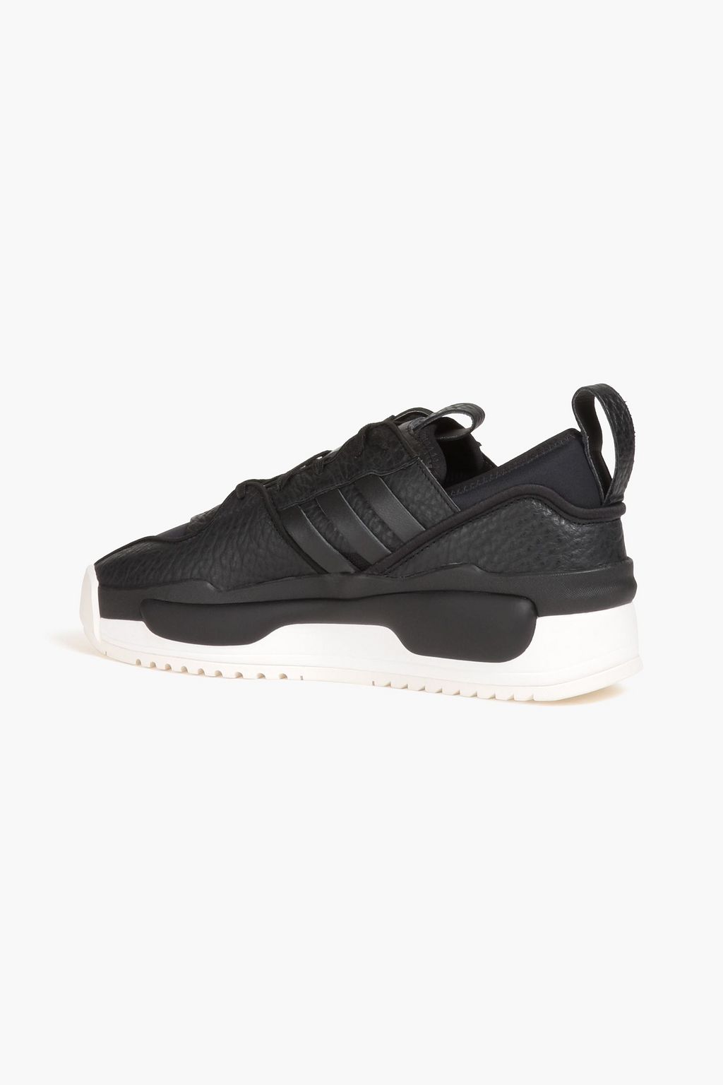 Y-3 Pebbled-leather sneakers