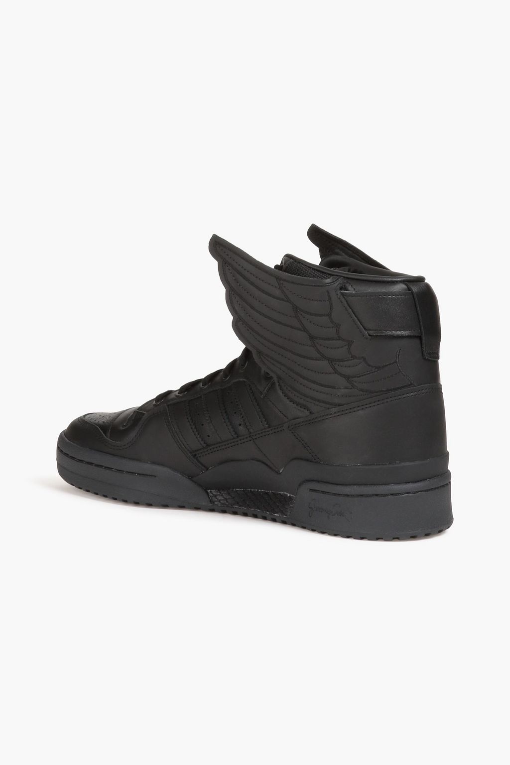 ADIDAS BY JEREMY SCOTT حذاء سنيكرز "جيه إس وينجز" برقبة عالية من الجلد
