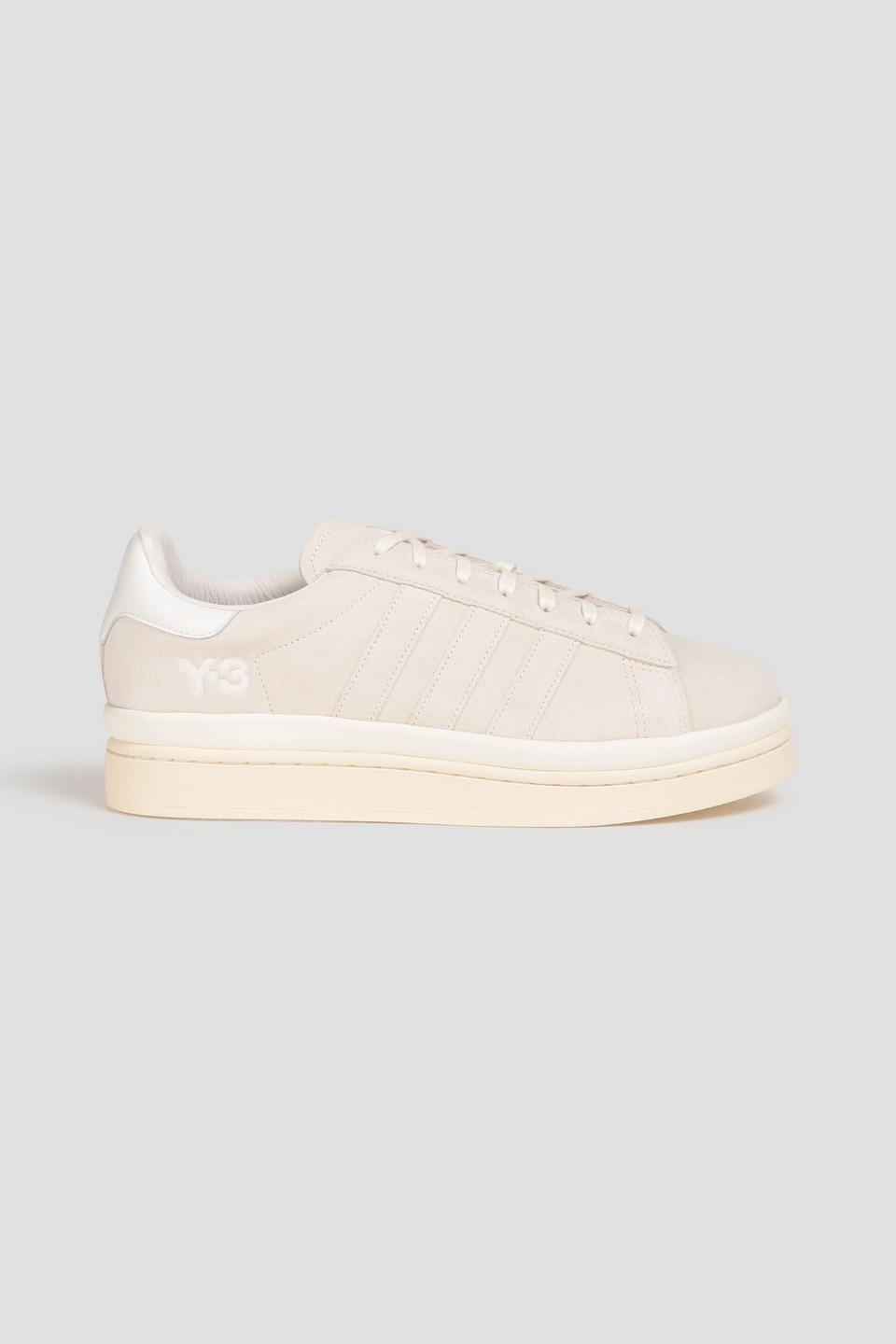 Y-3 - Suede sneakers - White