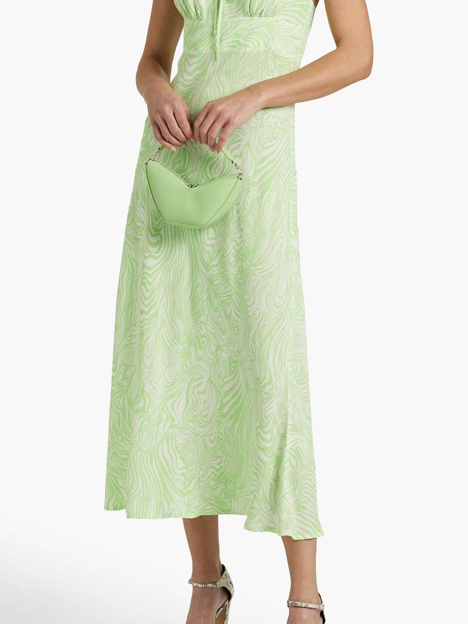 maeve printed crepe midi dress