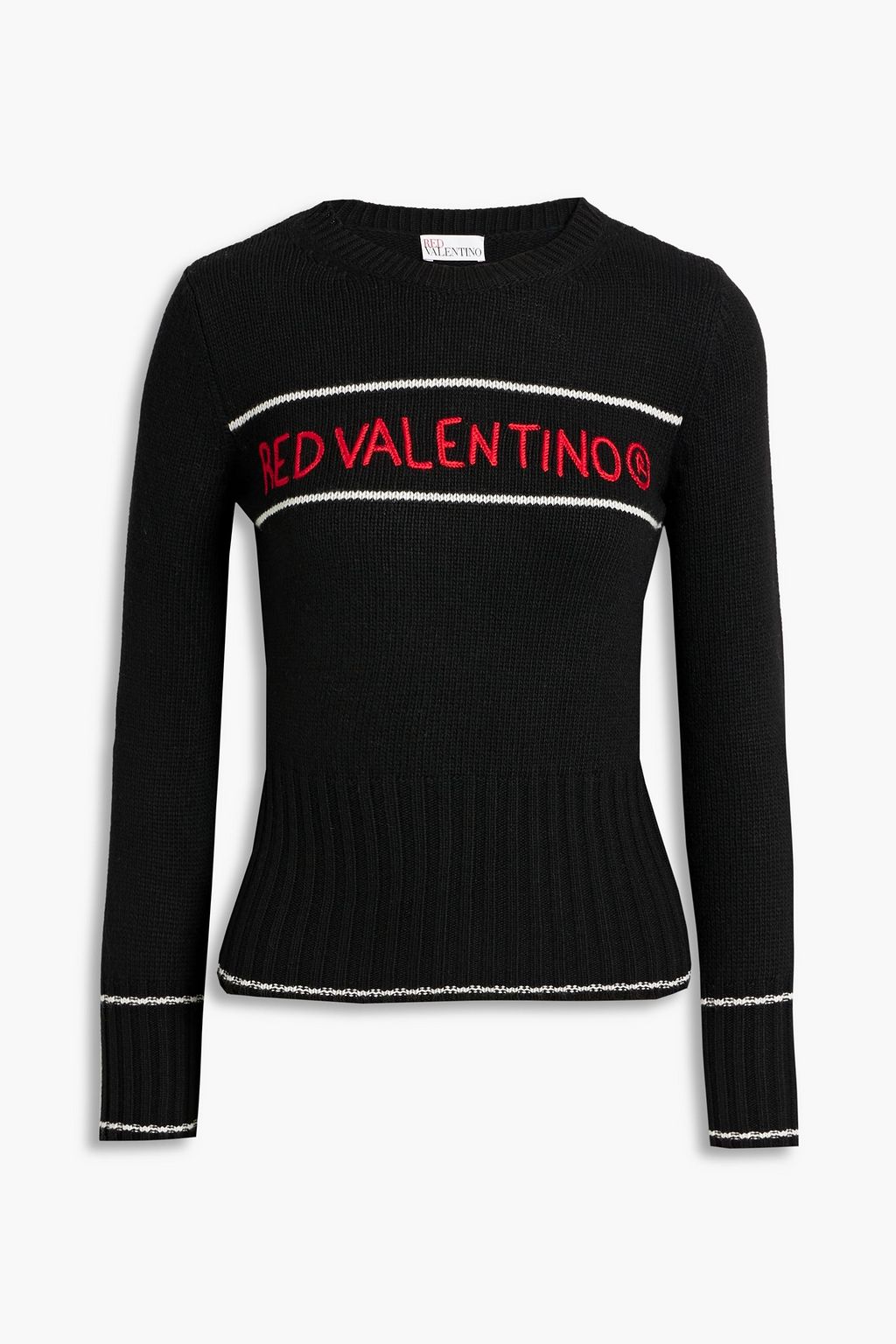 REDVALENTINO Jacquard-knit sweater