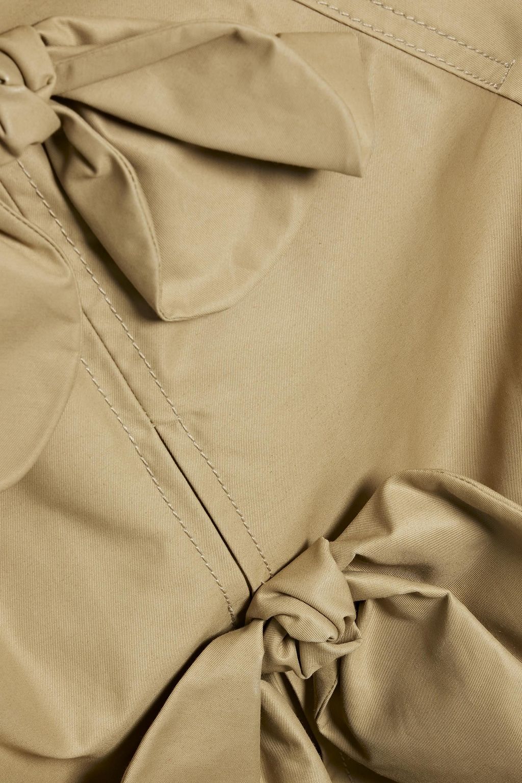 REDVALENTINO Cotton-blend gabardine trench coat