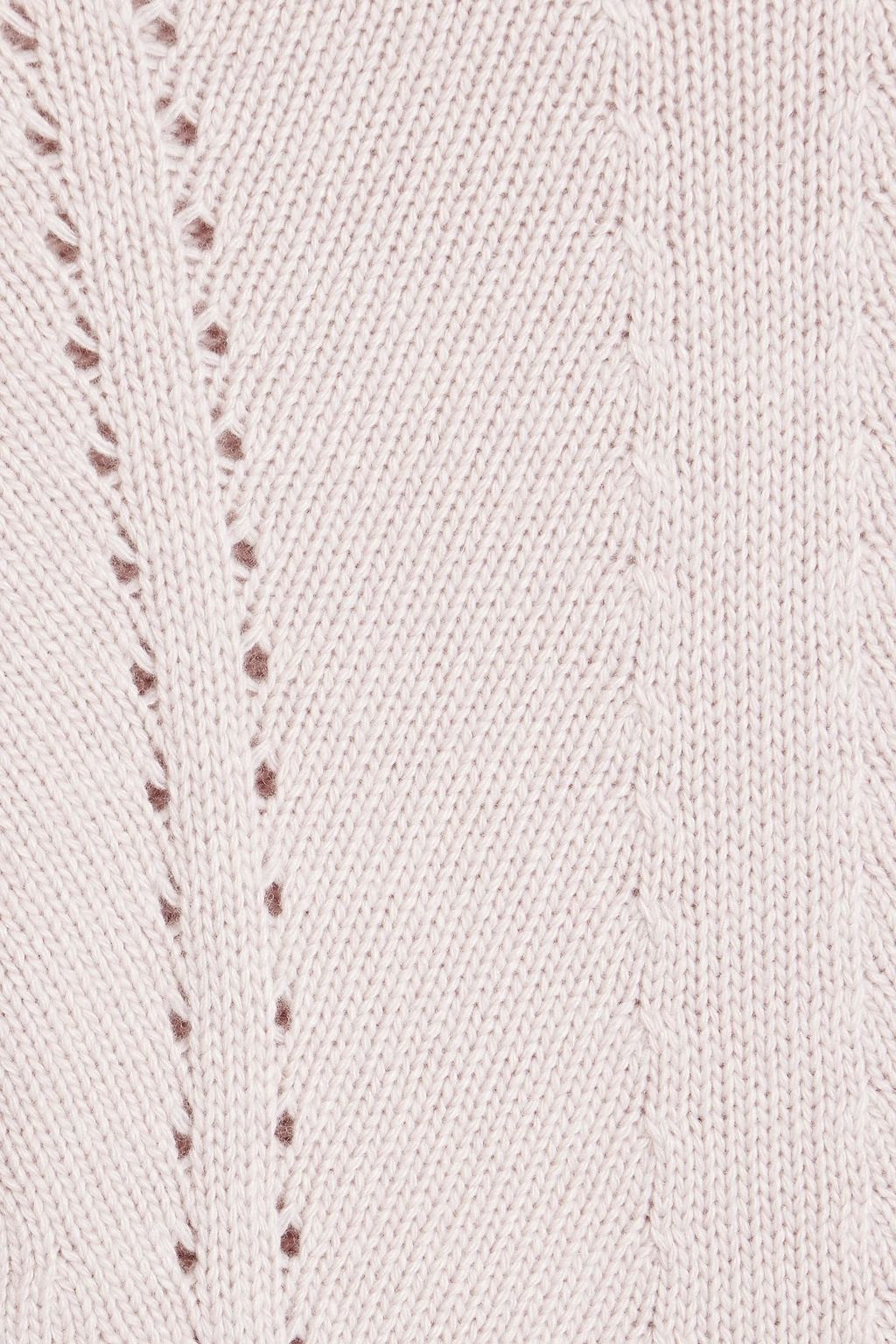 REDVALENTINO كنزة رياضية من نسيج بحبكة بوانتيل مزينة بربطة بشكل فراشة