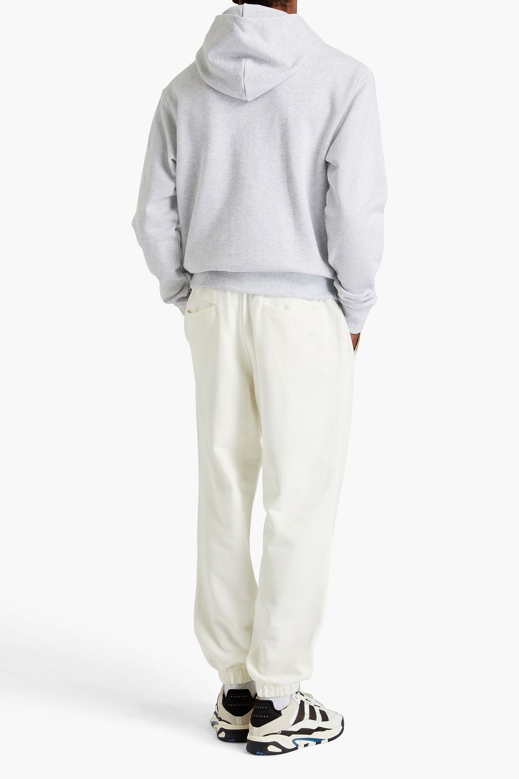 ADIDAS ORIGINALS BY PHARRELL WILLIAMS French cotton-terry sweatpants