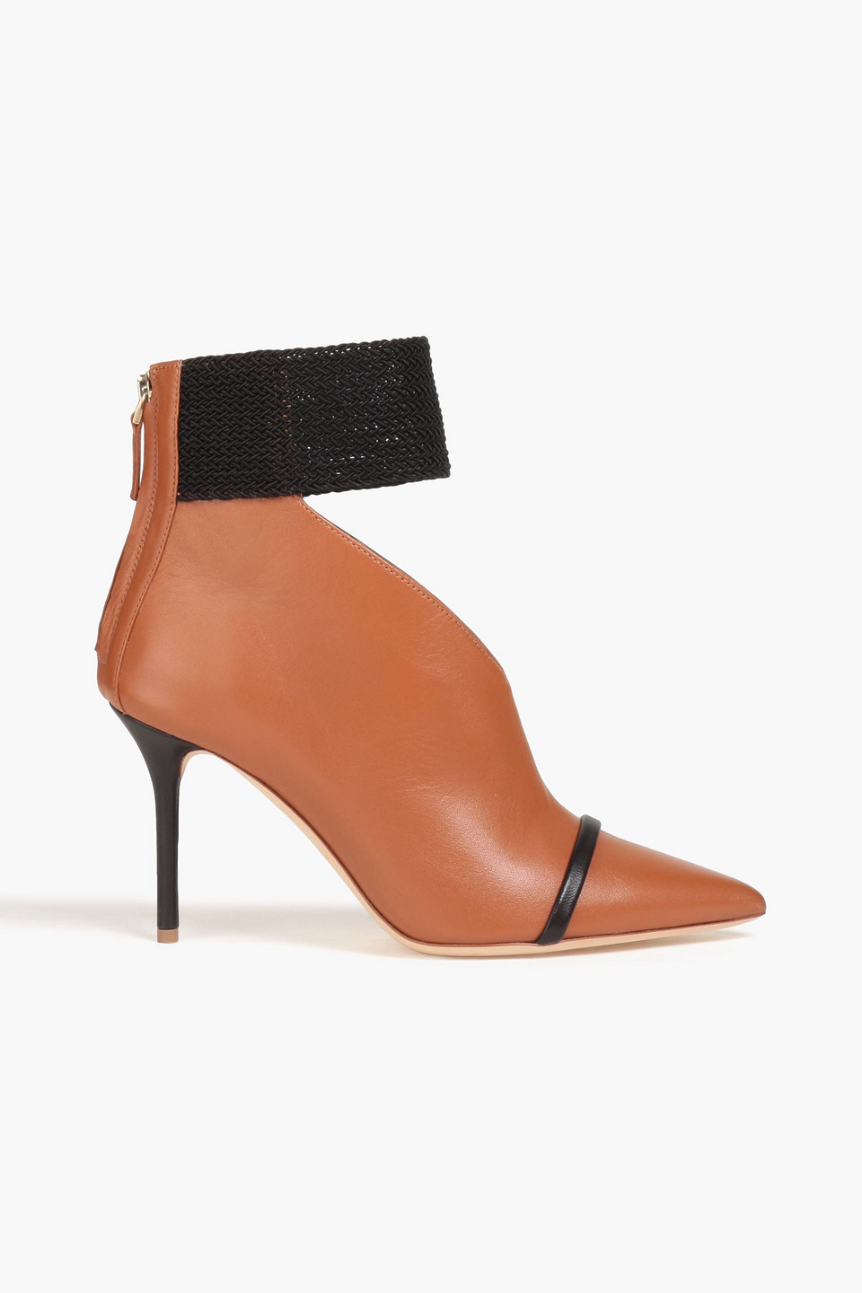 Malone Souliers - Meri 85 two-tone leather ankle boots - Brown - EU 37.5