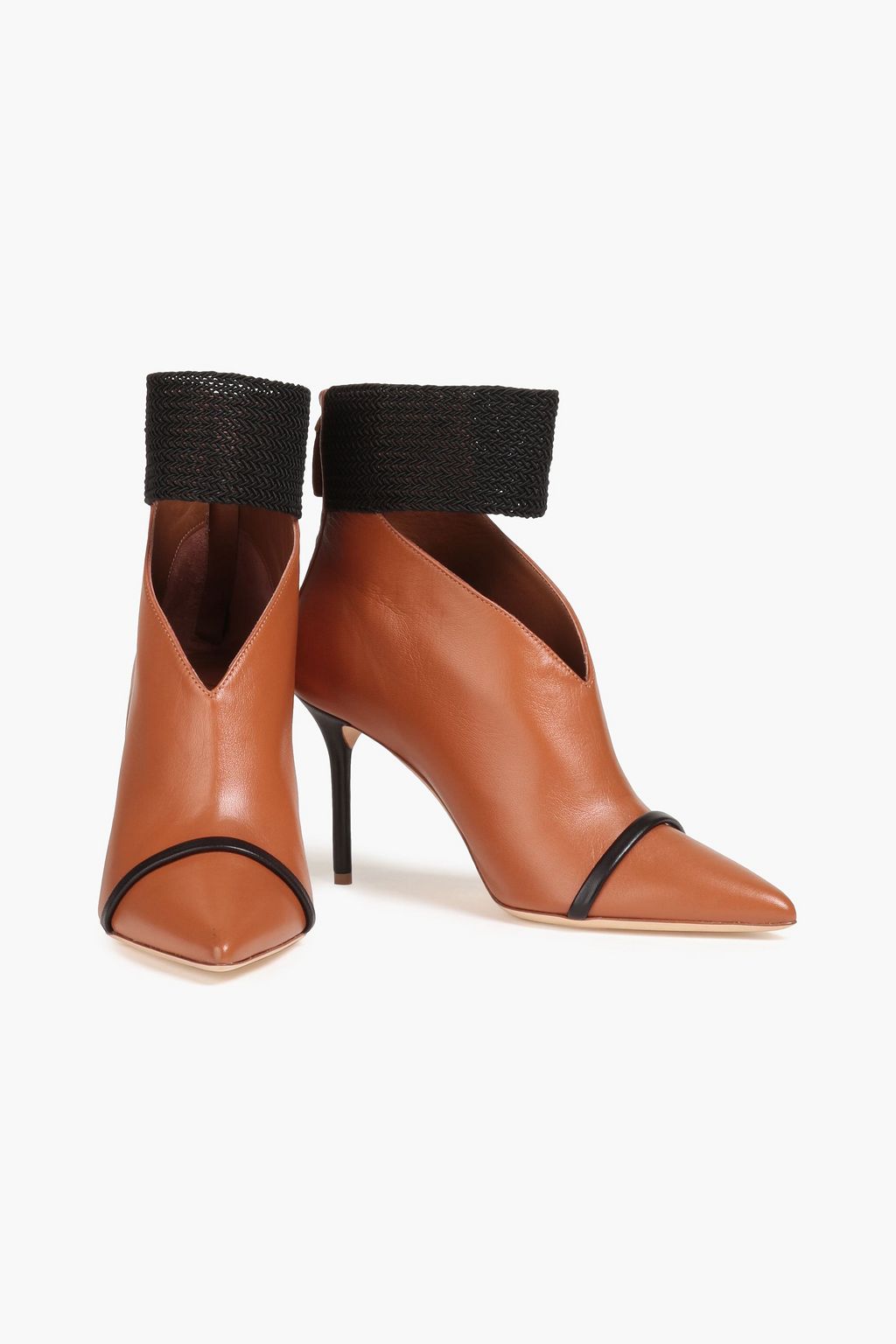 MALONE SOULIERS Meri 85 two-tone leather ankle boots