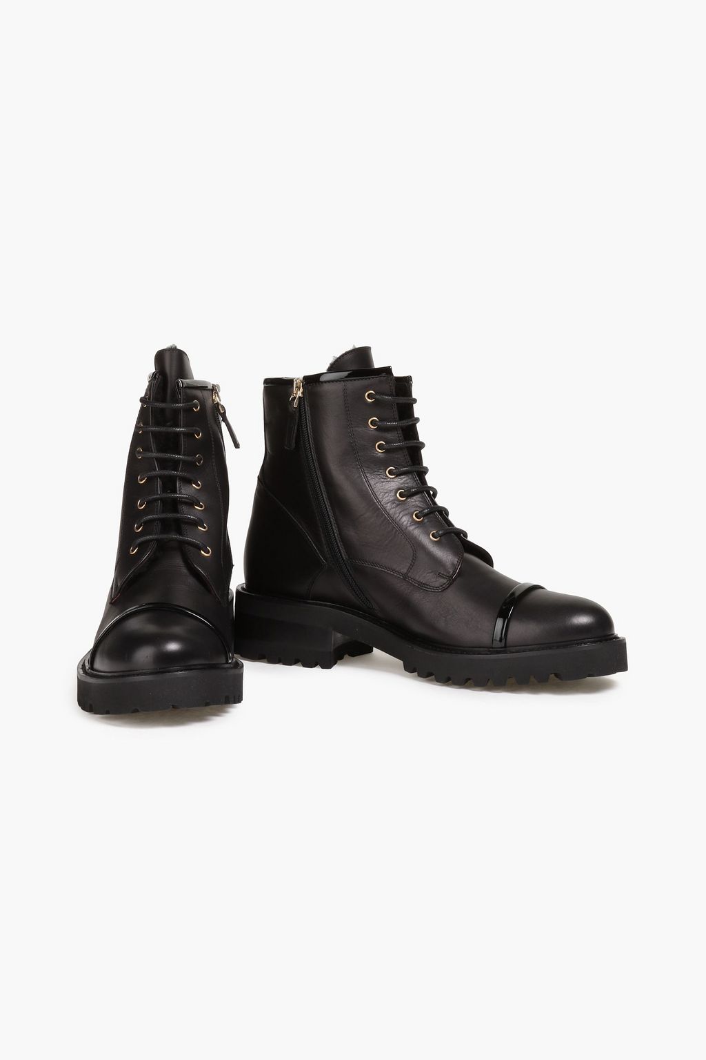 MALONE SOULIERS Bryce leather combat boots