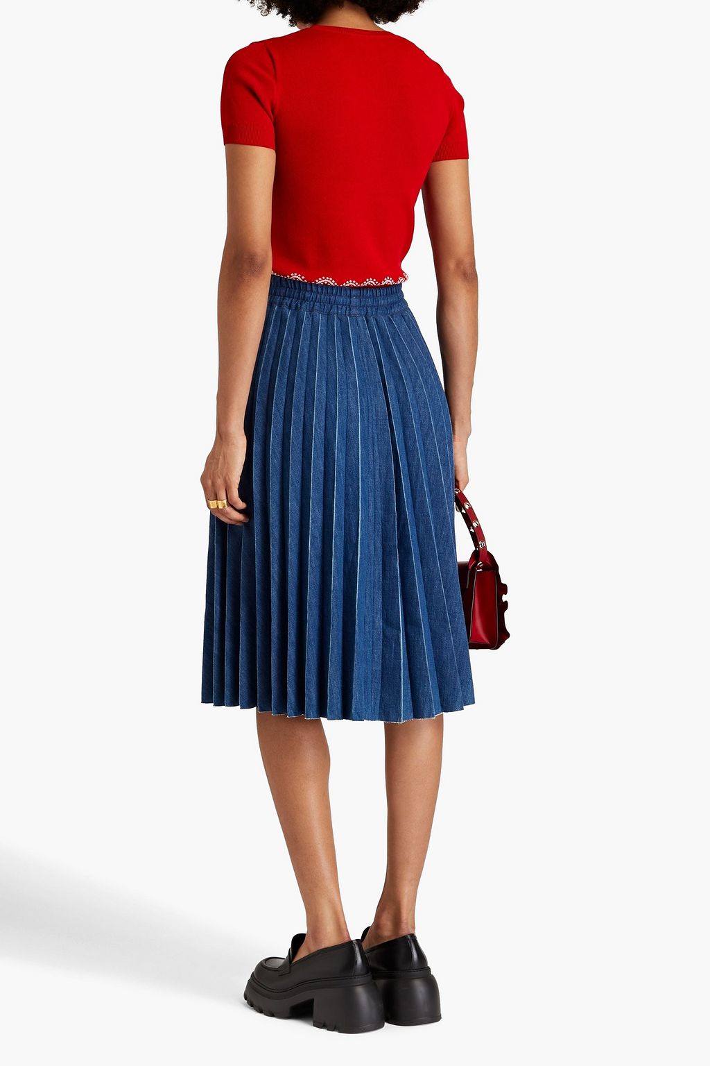 REDVALENTINO ジャカード トップス
