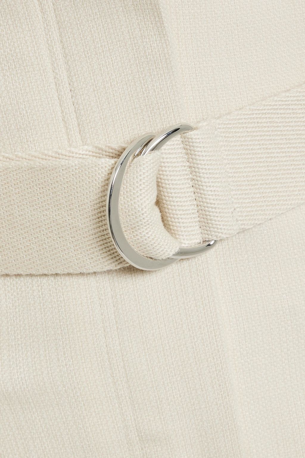 IRO Mida belted crepe shorts