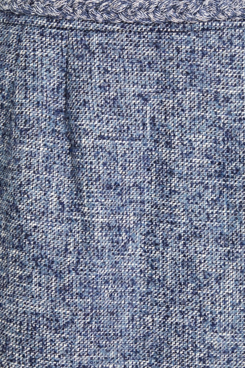 REDVALENTINO Bouclé-tweed mini skirt