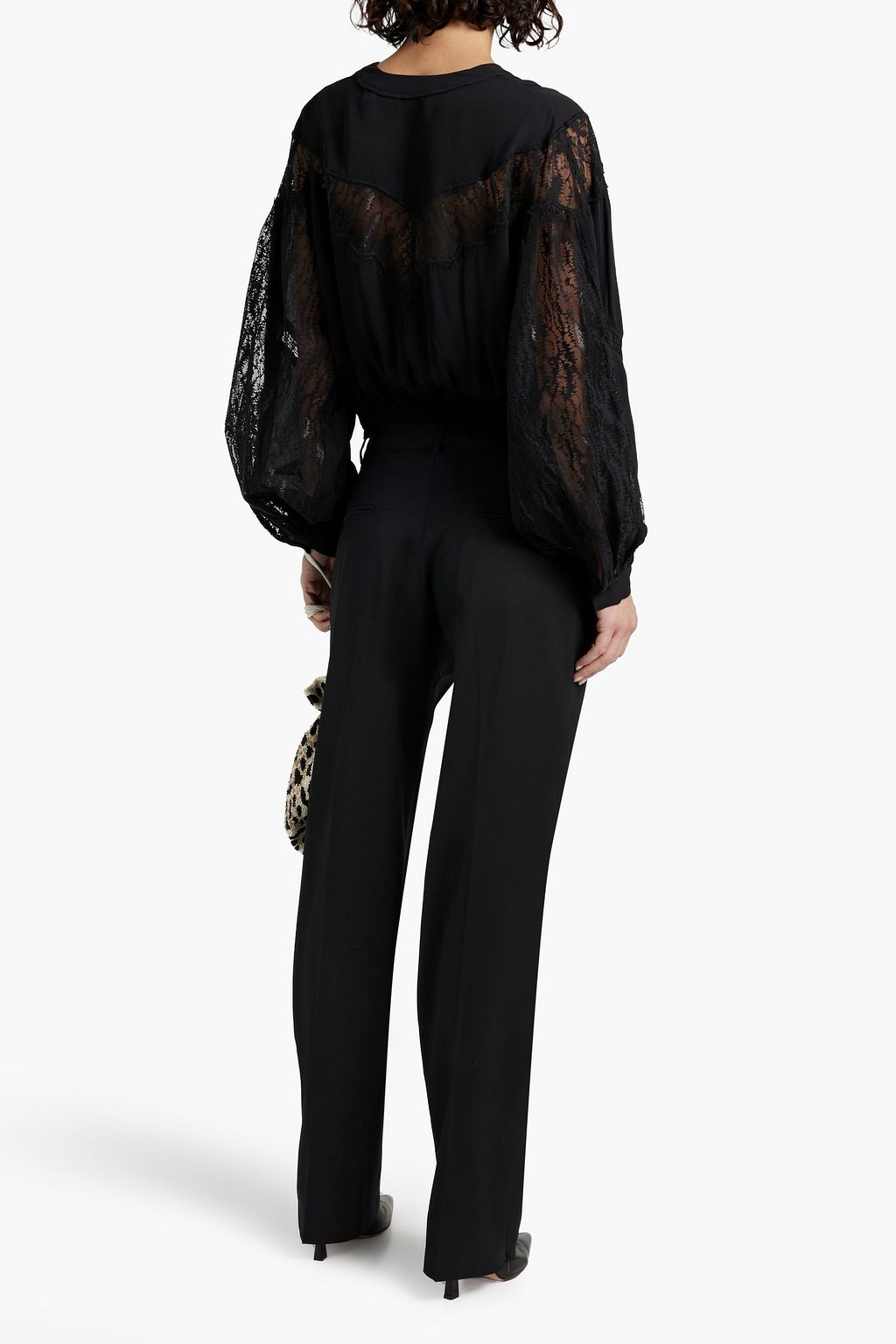 IRO Ignata wool-blend twill straight-leg pants