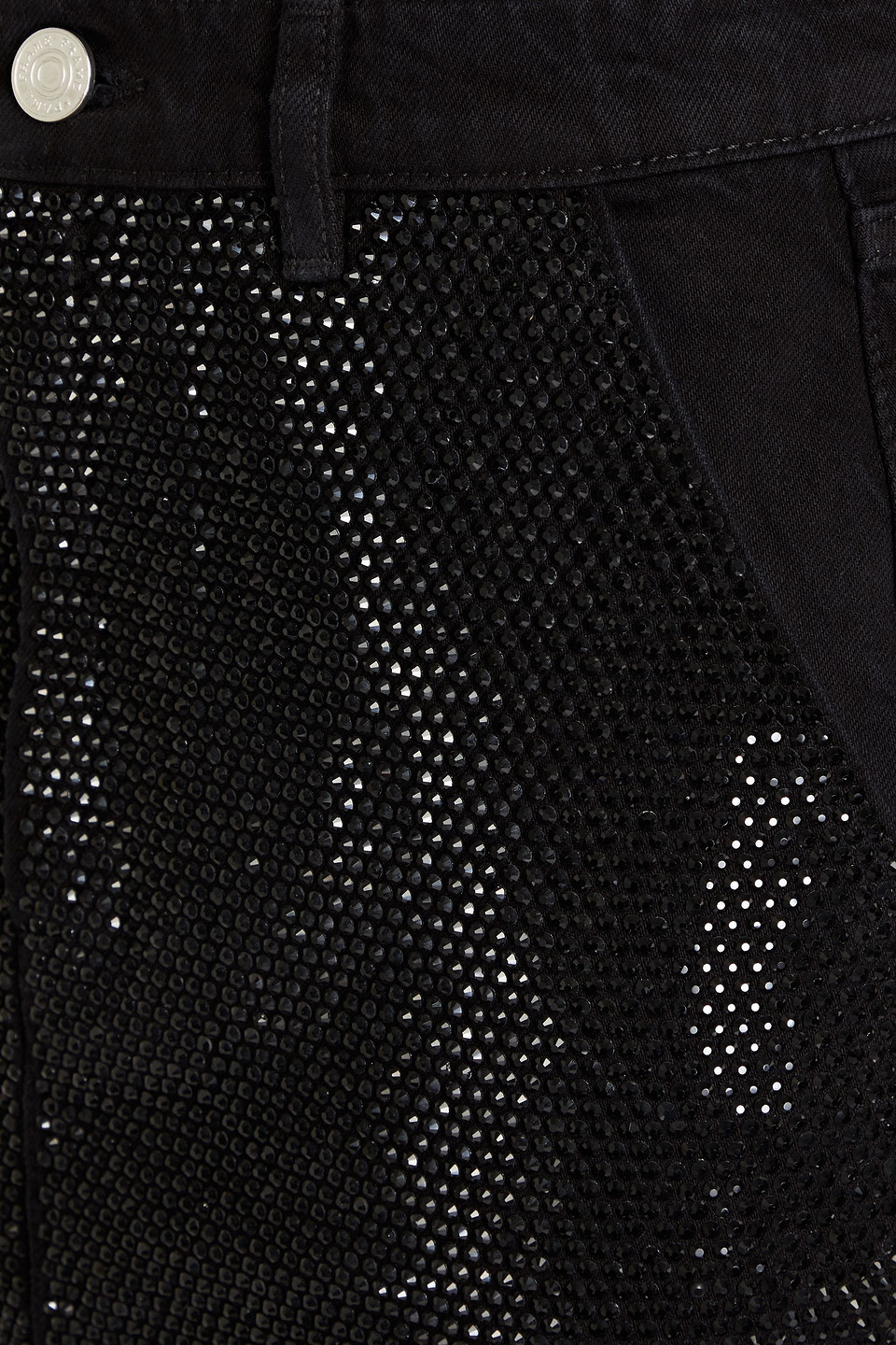 Frame Atelier Studded Le Mini Skirt In Black