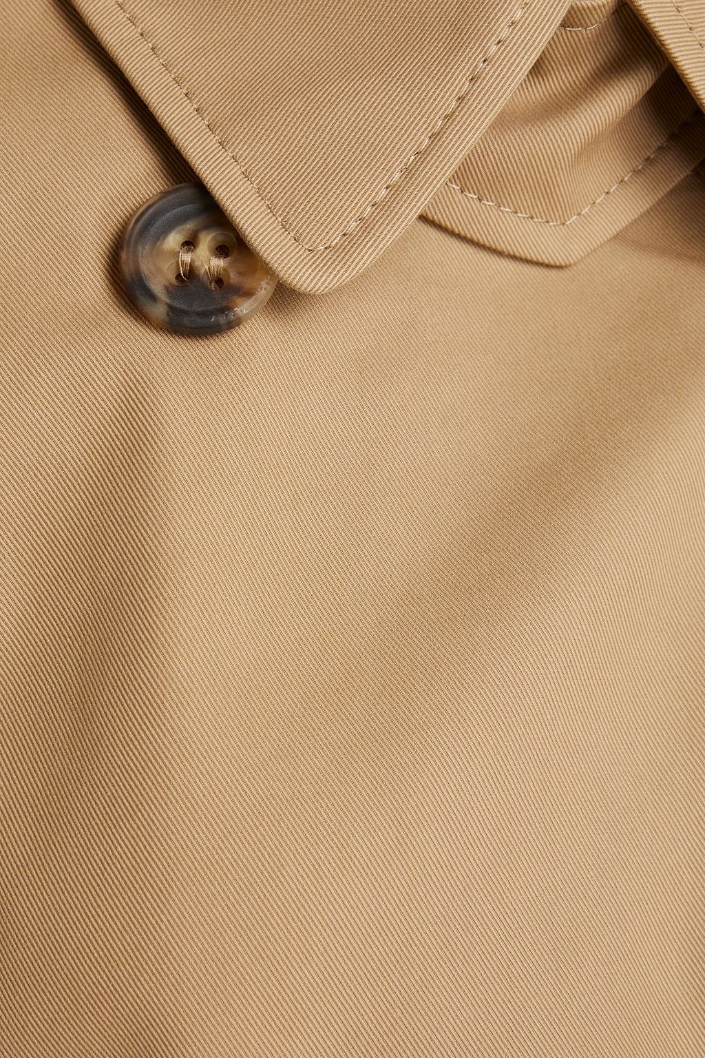 REDVALENTINO Cropped double-breasted cotton-blend twill jacket