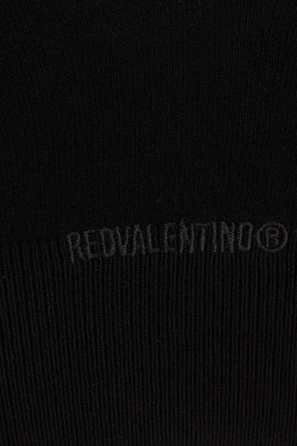 REDVALENTINO طقم مكون من شورت وبلوزة من نسيج محبوك