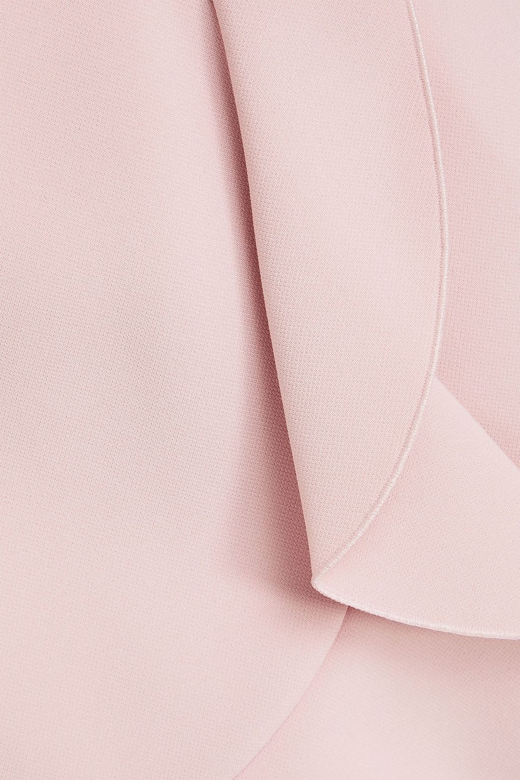 REDVALENTINO شورت بنمط تنورة مصنوع من الكريب مزين بكشاكش