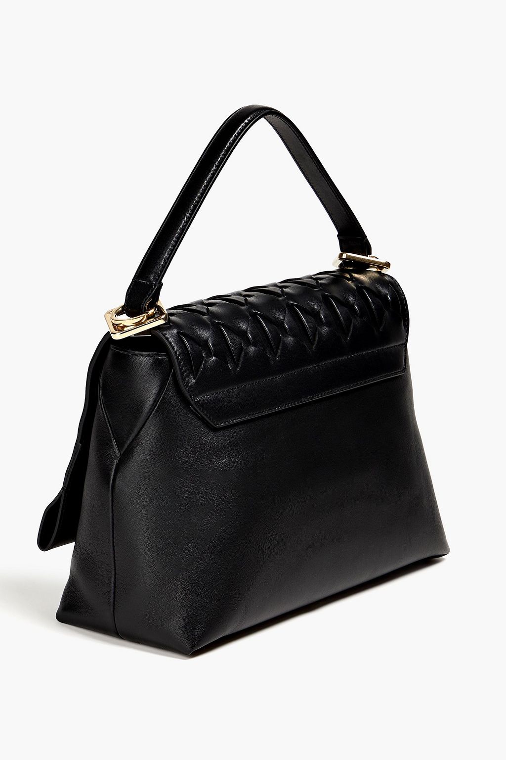 SERAPIAN 1928 embellished woven leather tote