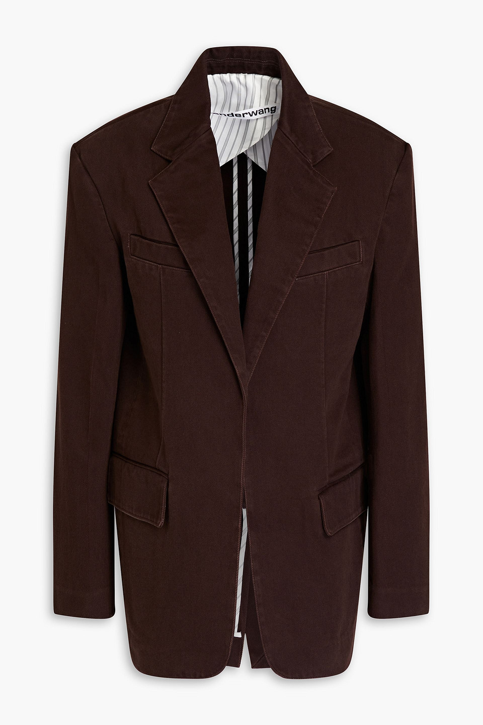 Cotton-twill blazer